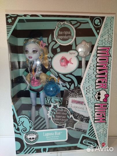 Кукла Монстер Хай laguna блю