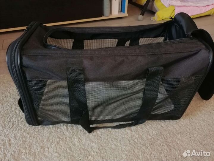 Сумка переноска для средних собак