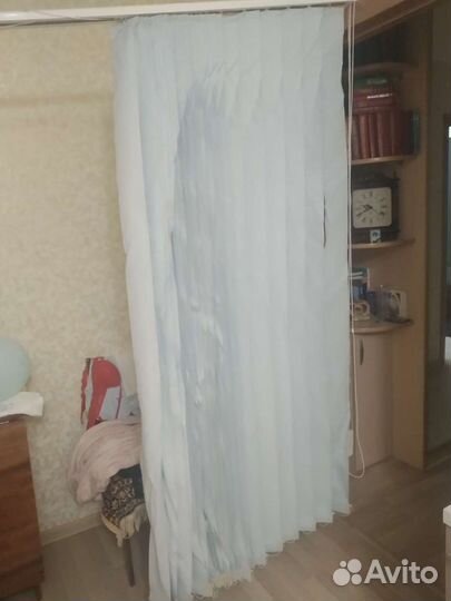 Жалюзи вертикальные тканевые б/у