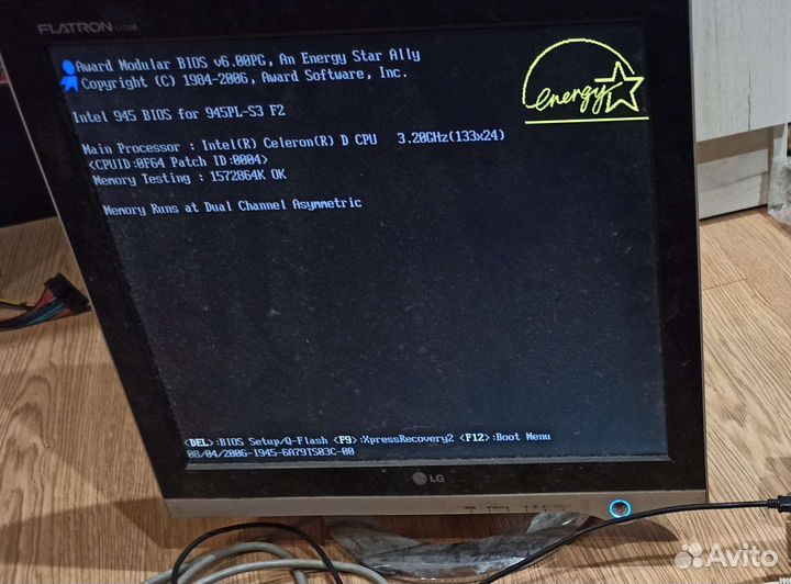 Lga775 Celeron + озу