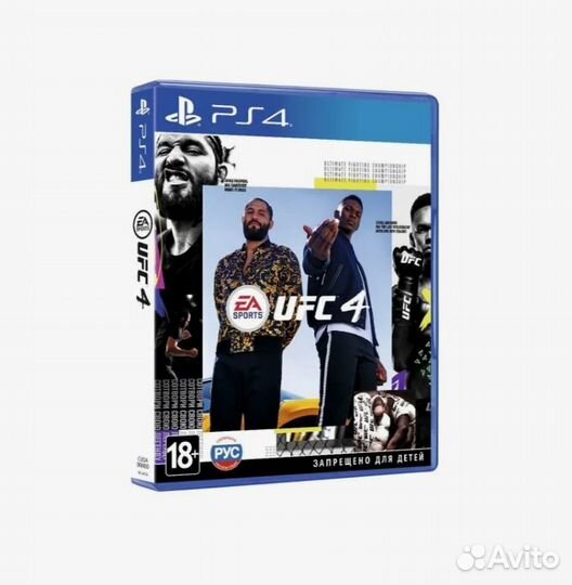 Игра UFC 4 (PS4)