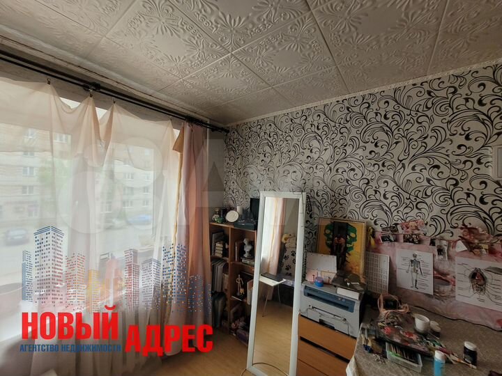 Комната 13 м² в 1-к., 2/5 эт.