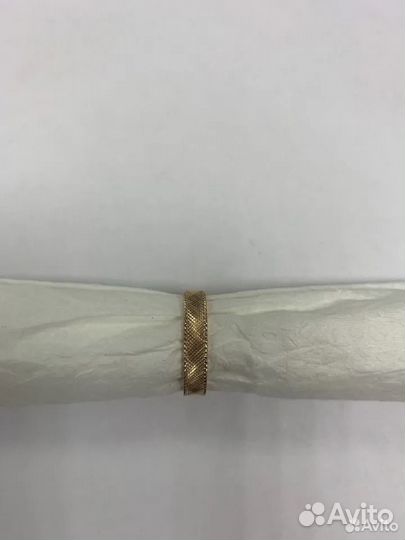 Кольцо золотое