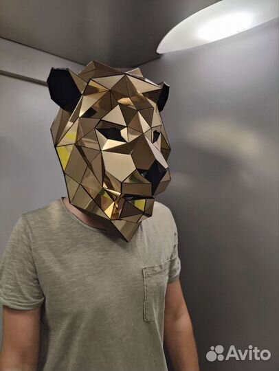 Зеркальные маски, костюмы для аниматоров, gogo