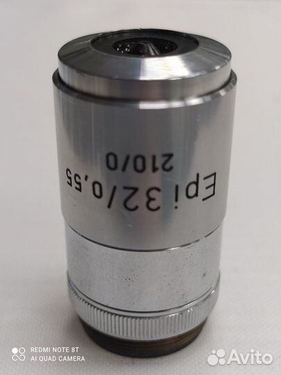 Объектив Epi 32/0.55 210/0 Reichert,микроскоп