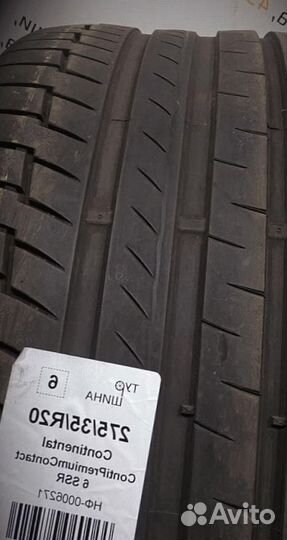 Continental ContiPremiumContact 6 275/35 R20 94Y