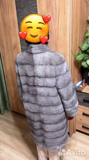 Шуба норковая натуральная 46 48 длинная