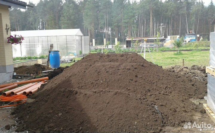 Чернозем грунт доставка