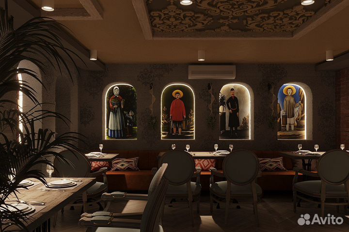 3d визуализация интерьера