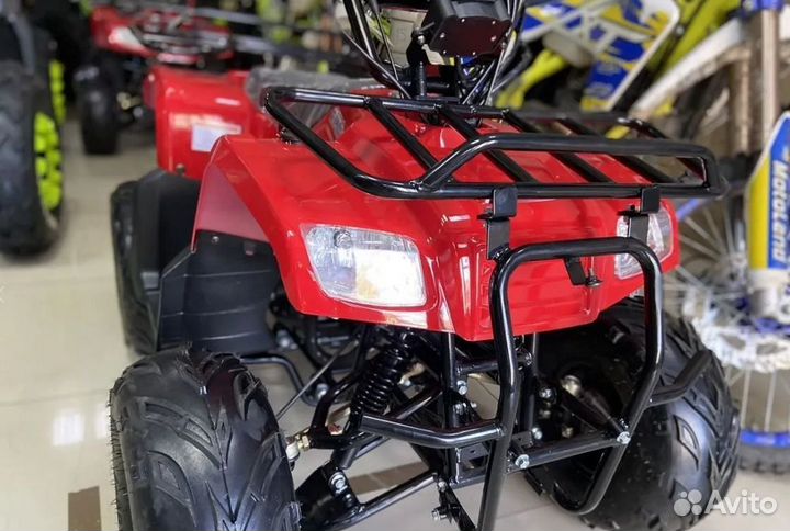 Квадроцикл Motoland Rider 110 красный