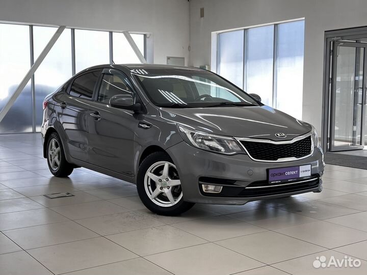 Kia Rio 1.6 AT, 2015, 124 200 км