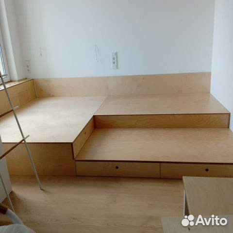 Кровать подиум