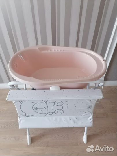 Детская ванночка с пеленальным столиком Cam