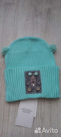 Комплект шапка и снуд детский