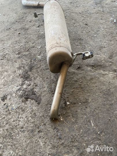 Глушитель hyundai solaris KIA RIO