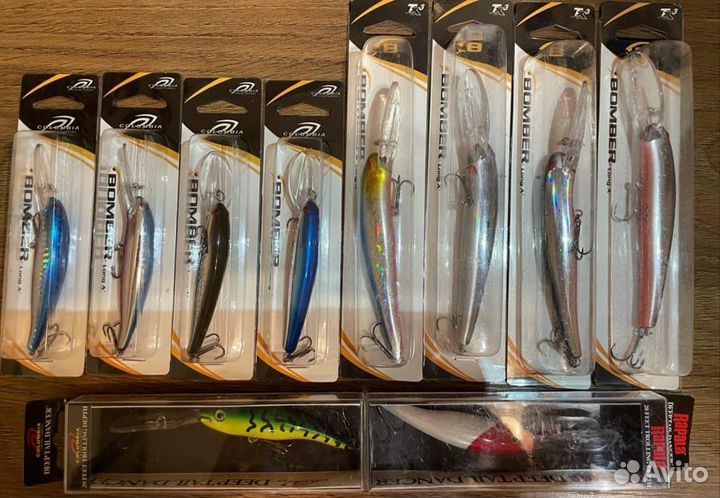 Воблеры для троллинга bomber