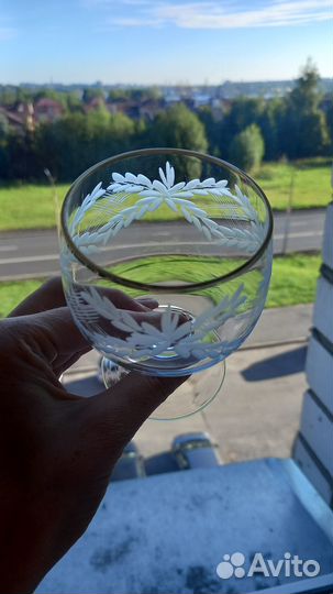 Набор бокалов для коньяка СССР