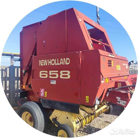 Пресс-подборщик New Holland 658, 2000