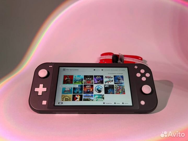 Nintendo Switch lite прошитая