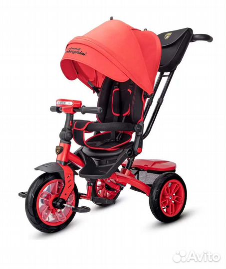 Детский велосипед-коляска Lamborghini