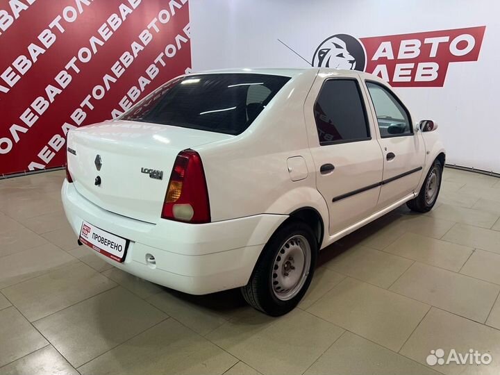 Renault Logan 1.4 МТ, 2008, 221 288 км