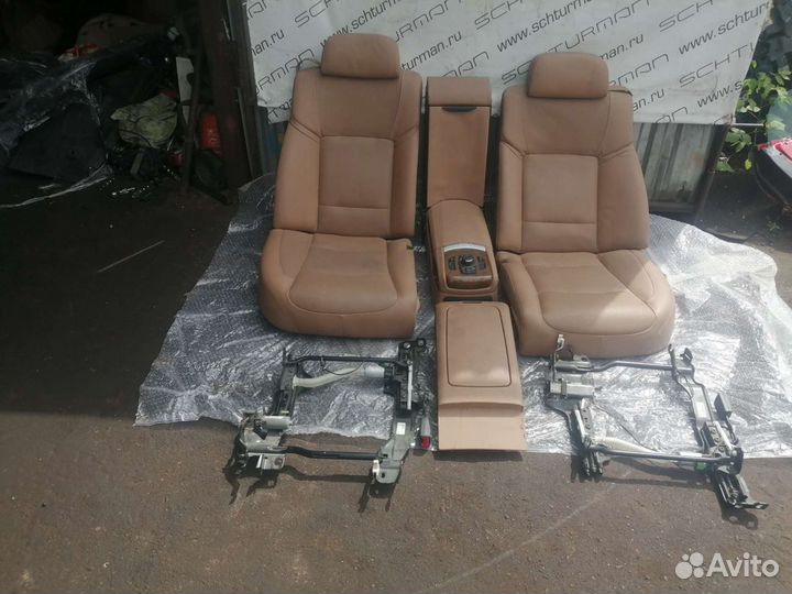 Салон BMW F02 комфорт задний диван вентиляция