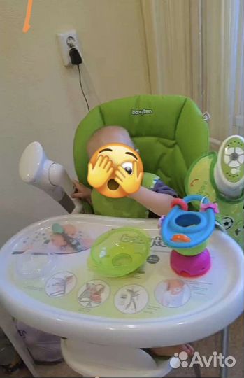 Музыкальный стульчик-качели для кормления
