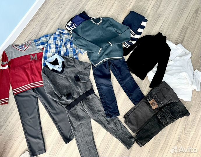 Вещи пакетом для мальчика 134-140