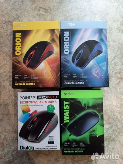 Мышь для компьютера в ассортименте