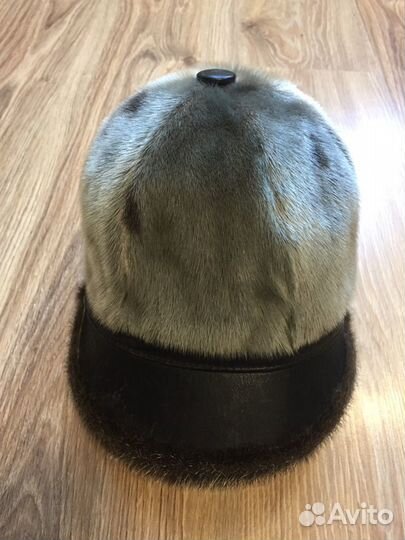 Кепка женская Нерпа/кожа
