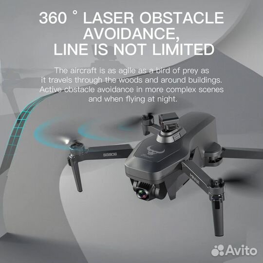 Квадрокоптер sg906 mini se gps 5g 4k новый