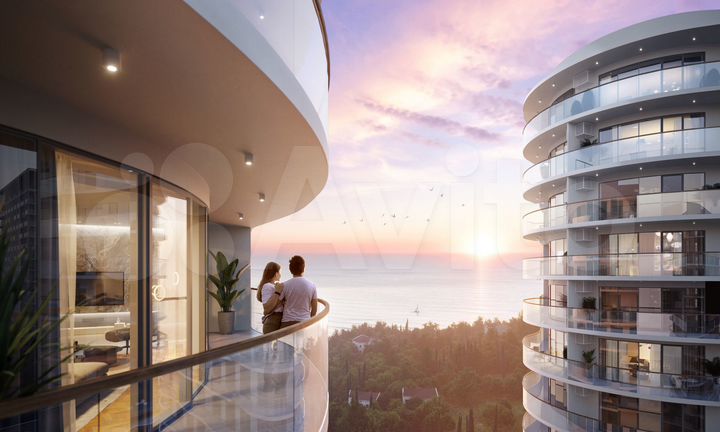 2-к. апартаменты, 54 м², 13/20 эт.