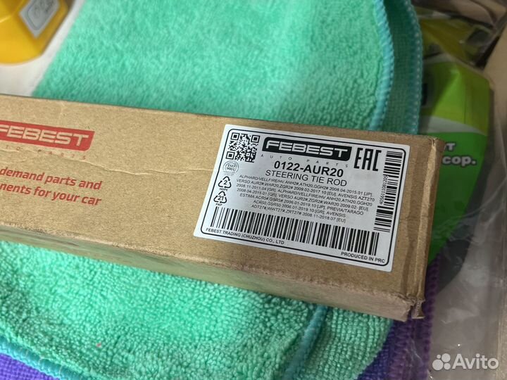 Тяга рулевая toyota estima