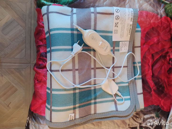 Электро-простынь одеяло с подогревом 150*120 новая