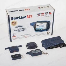 Сигнализация с автозапуском starline a91