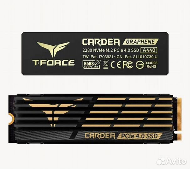 SSD teamgroup T-force cardea A440 NVMe M.2 1TB