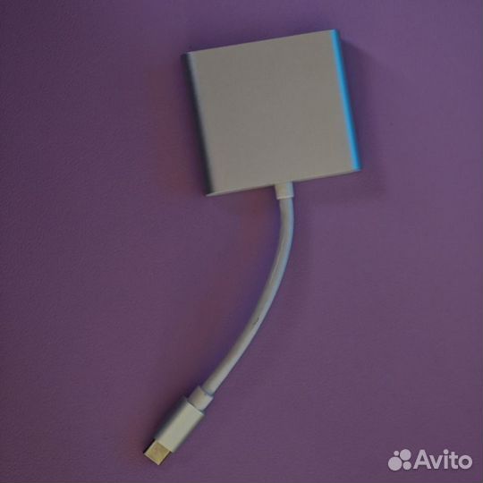 Переходник type c на usb, USB type c на hdmi