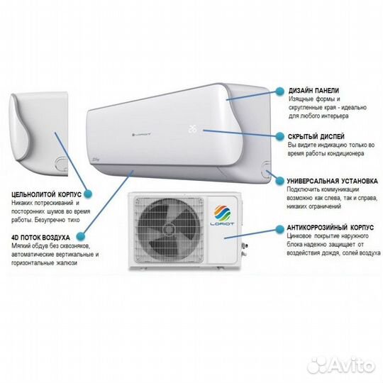 Инверторный кондиционер Loriot LAC-07AI