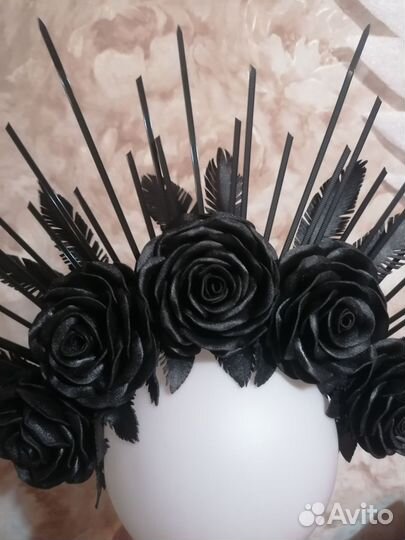 Корона из роз