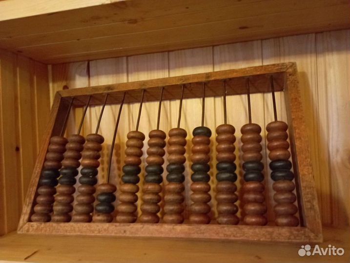 Счеты деревянные СССР