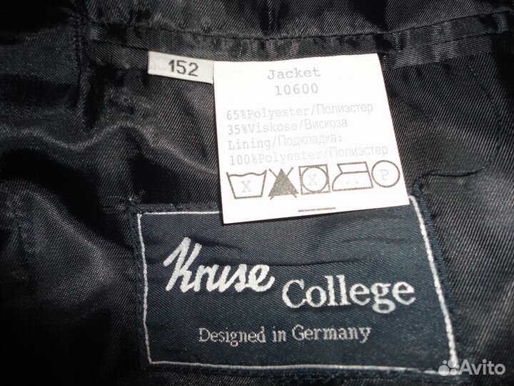 Пиджак черный новый