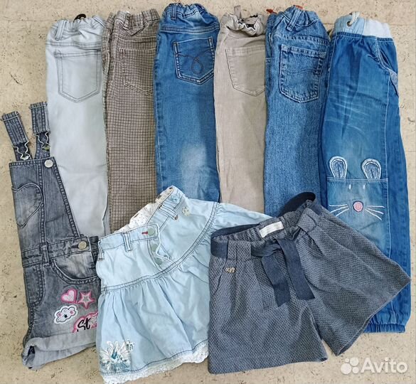 Одежда пакетом на девочку 122