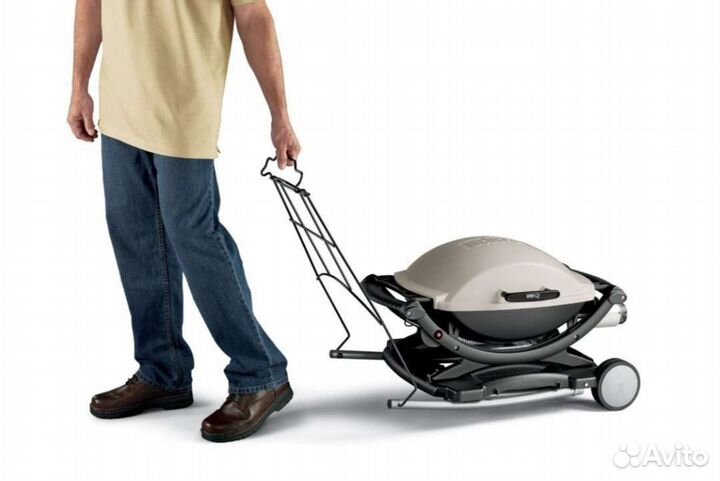 Гриль газовый Weber Q1200 + тележка, новый