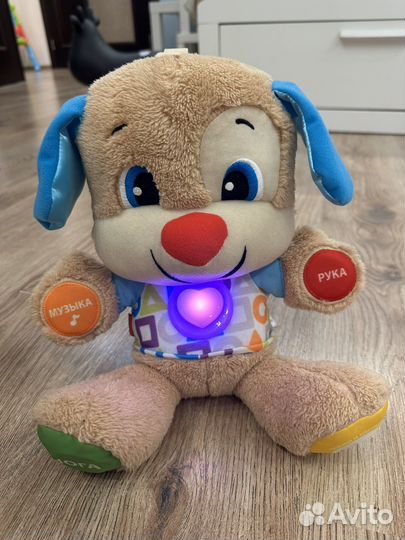 Игрушки Fisher price смейся и учись большой щенок