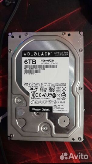 Жесткий диск 6tb