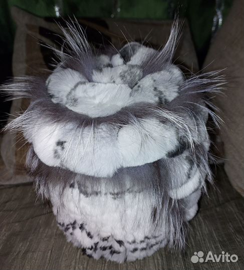 Шапка зимняя меховая женская