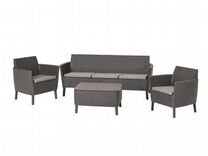 Дачная мебель Salemo 3 Seater Set графит