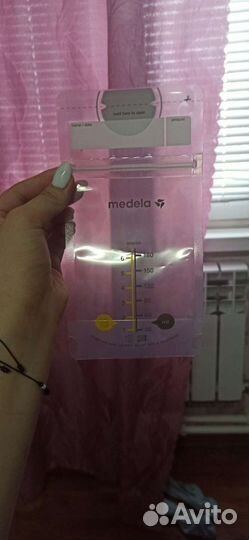 Пакет для хранения молока