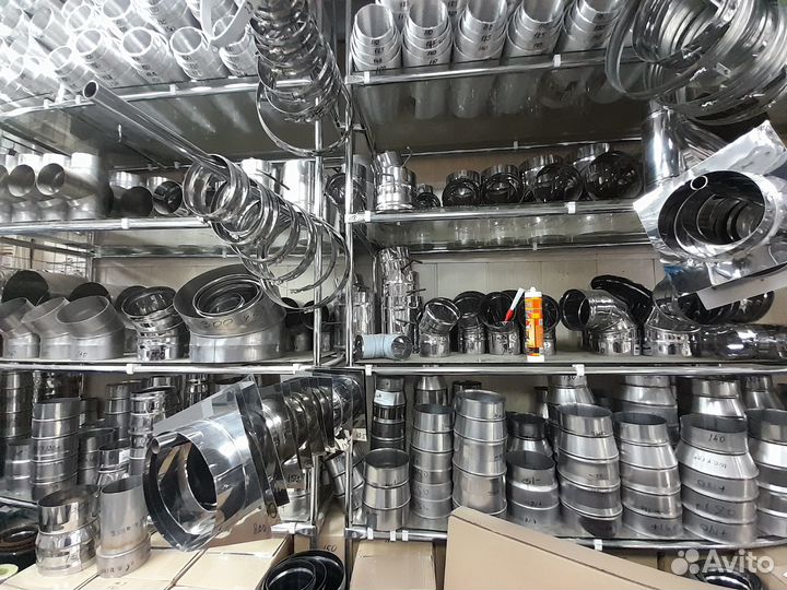 Дымоход в наличии собственное производство