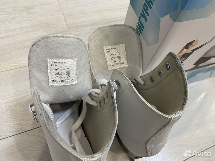 Коньки фигурные 35 размер Fantasy Brands PW-215W